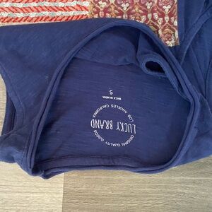 Lucky Brand American Flag Tank